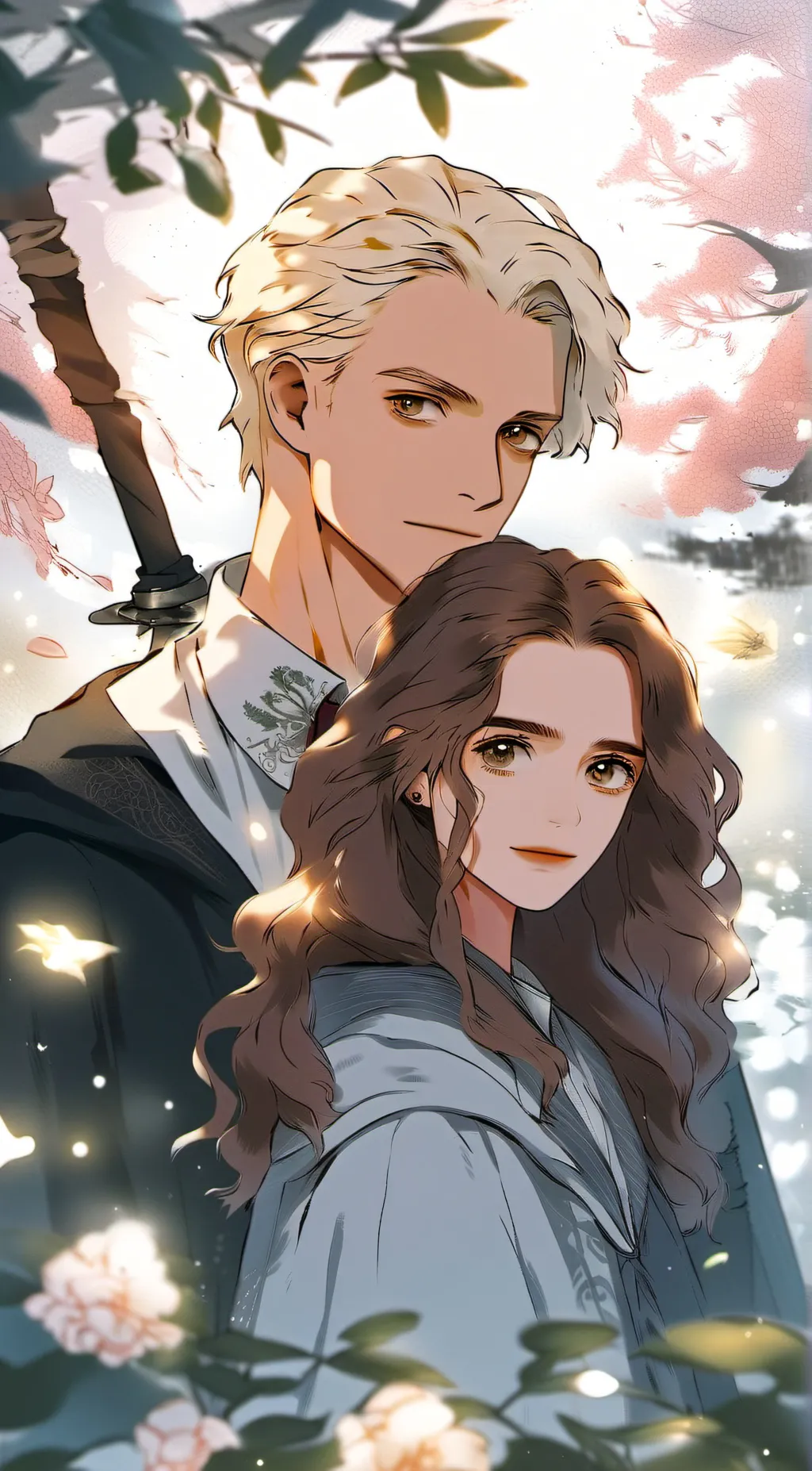 ai character: draco malfoy  background