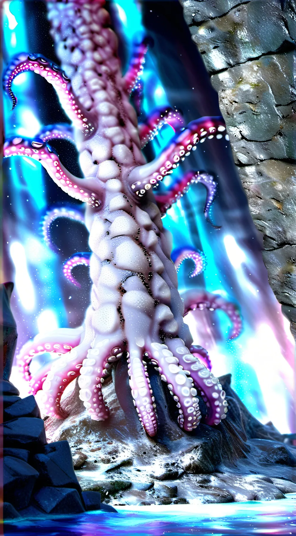 ai character: Tentacles background