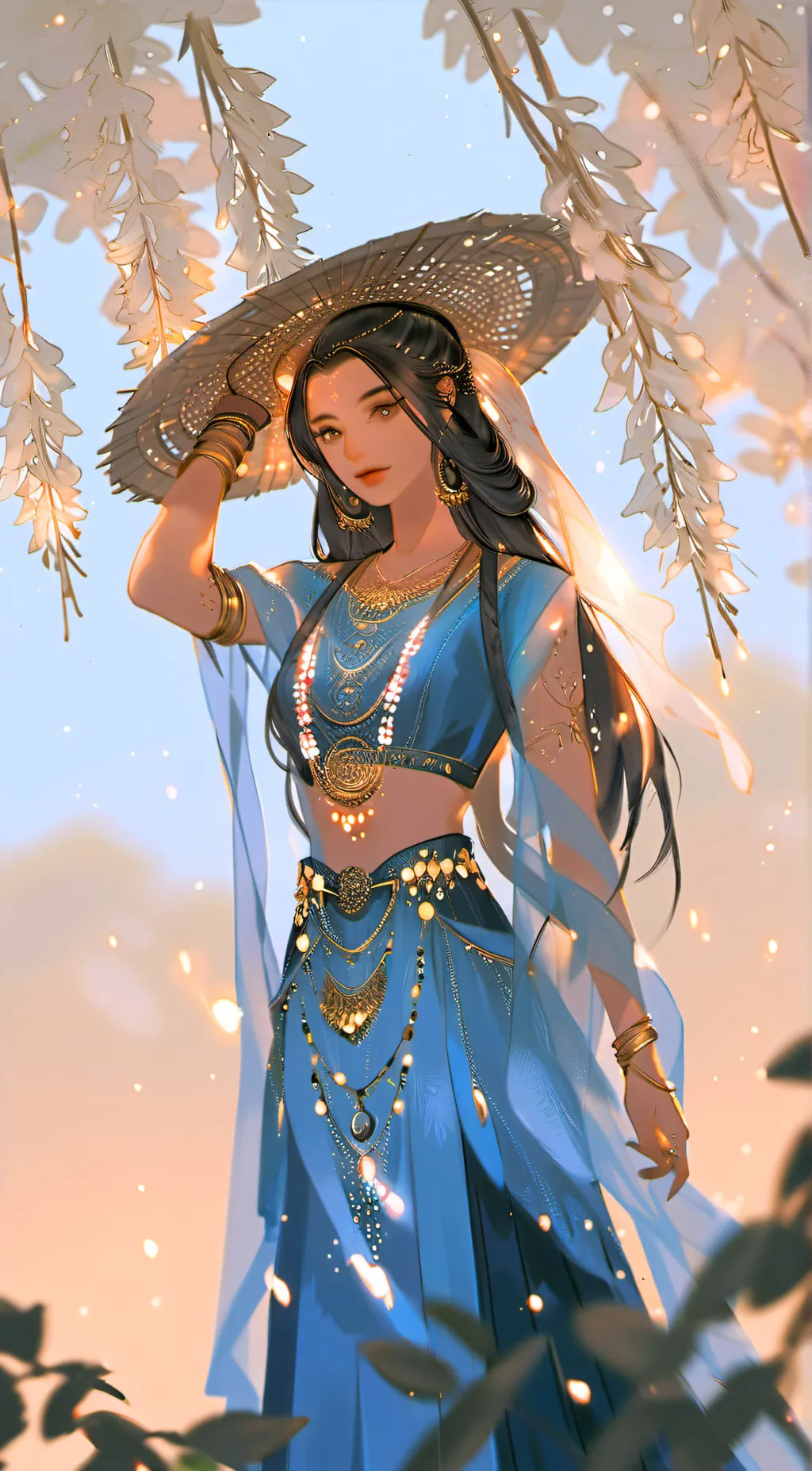 ai character: Aria background