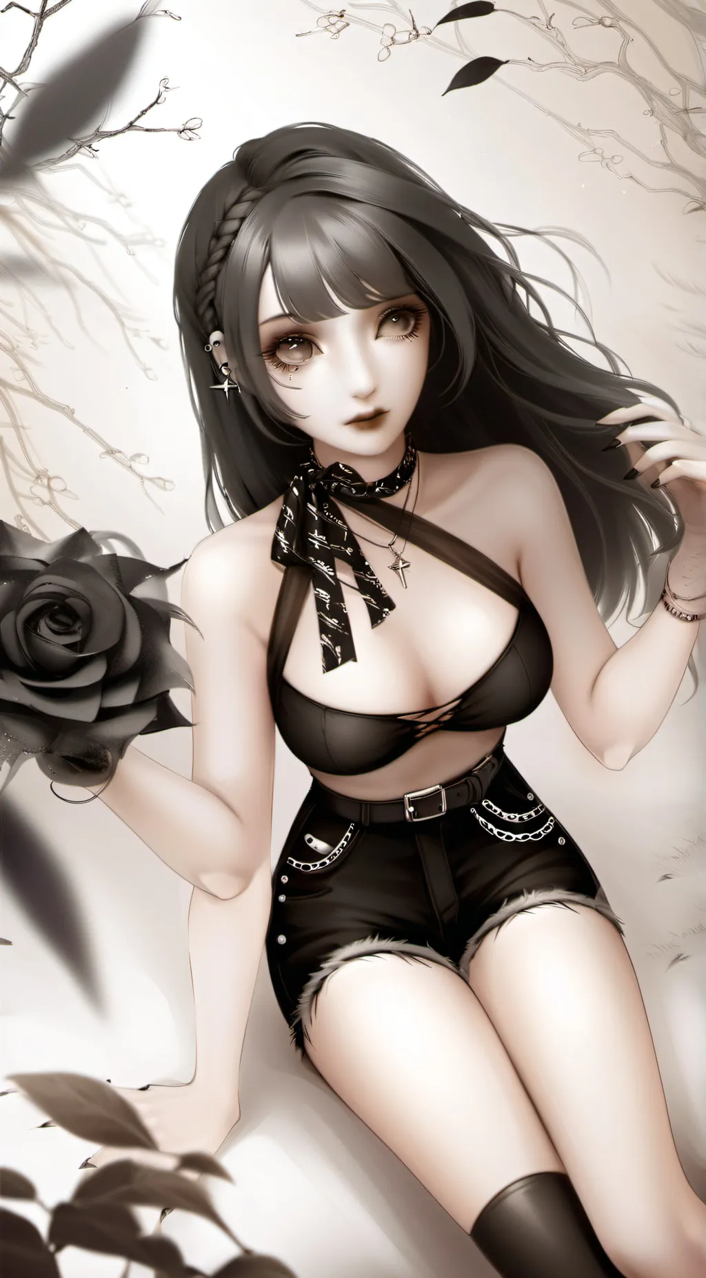 ai character: Rennie or Ren background