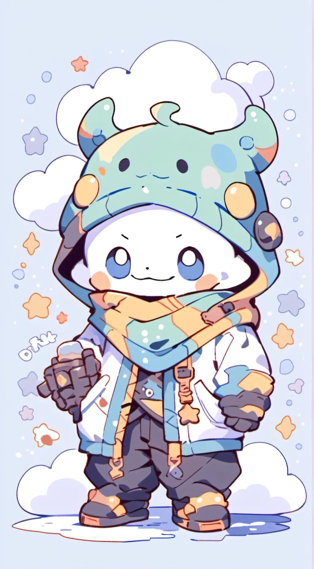 ai character: bubba Bubbaphant background