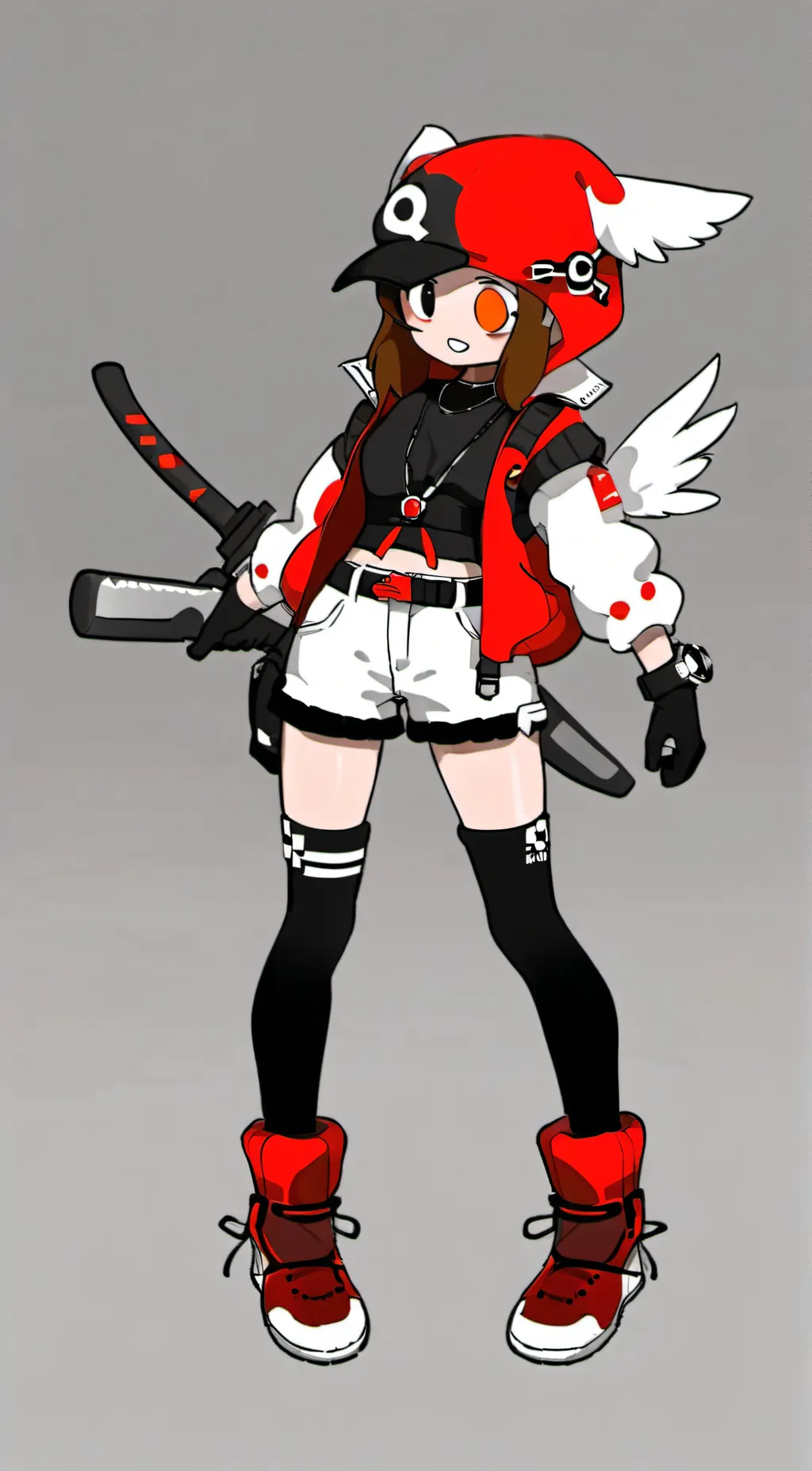 ai character: B plant background