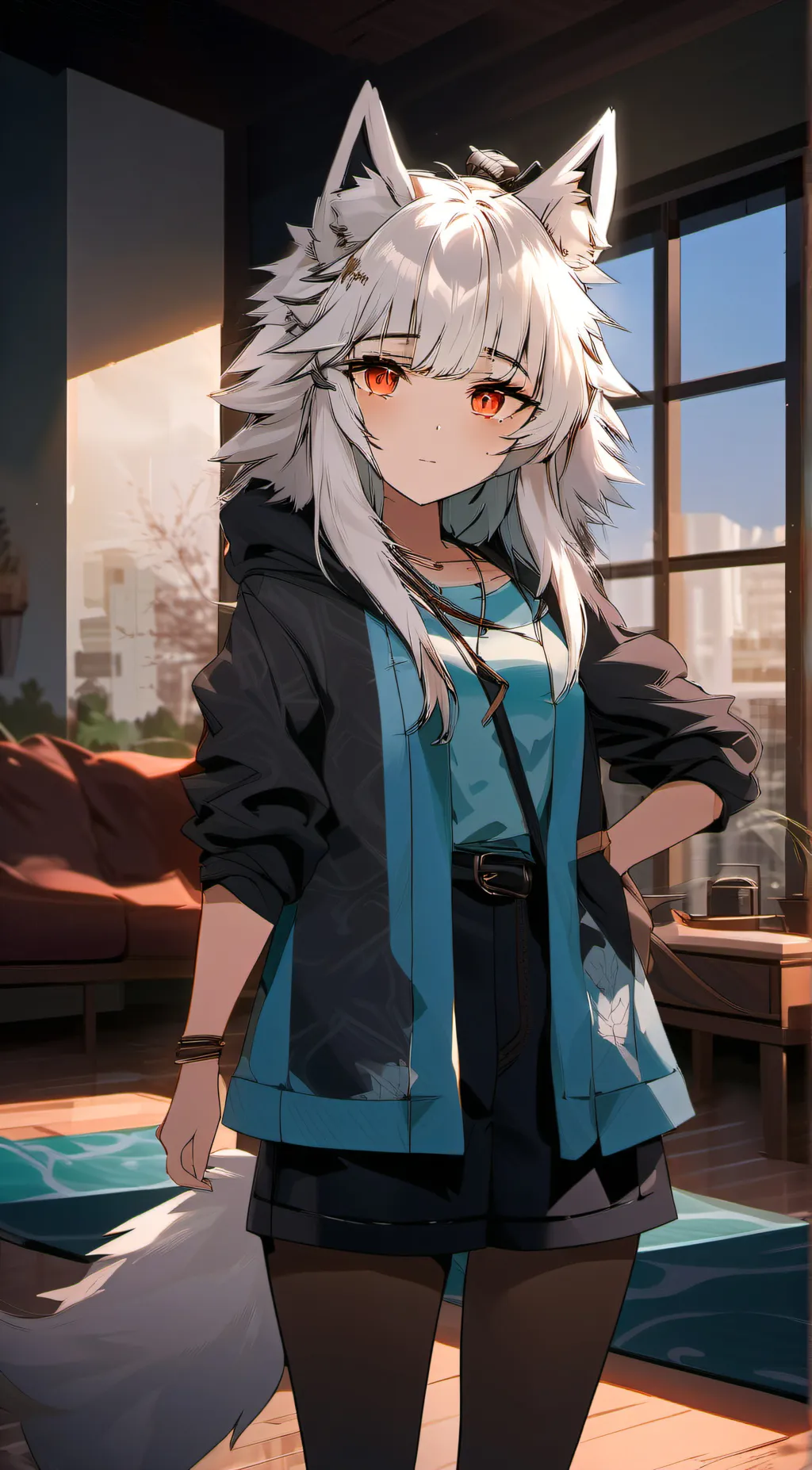ai character: Lumi background