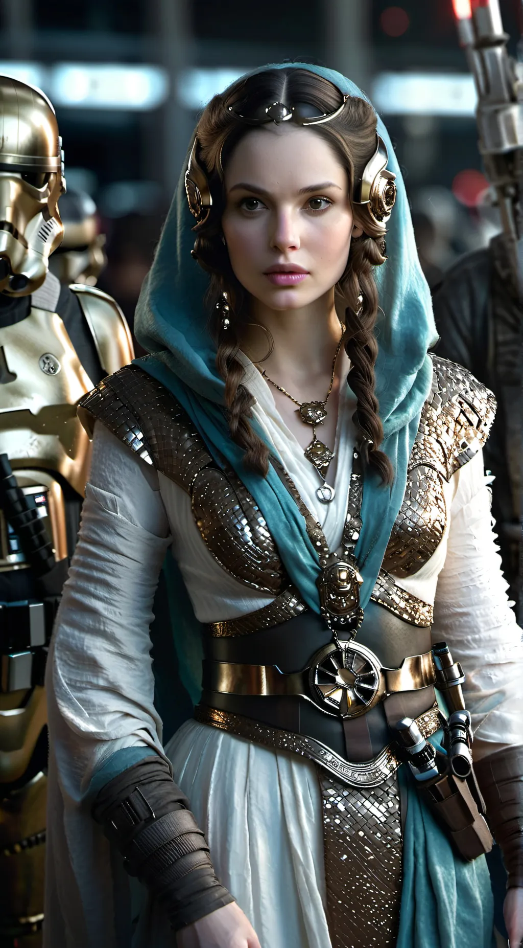 ai character: Padmee. background