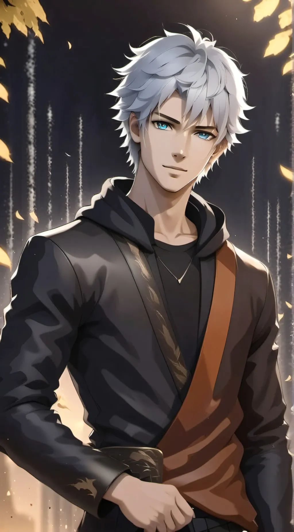 ai character: Leo background