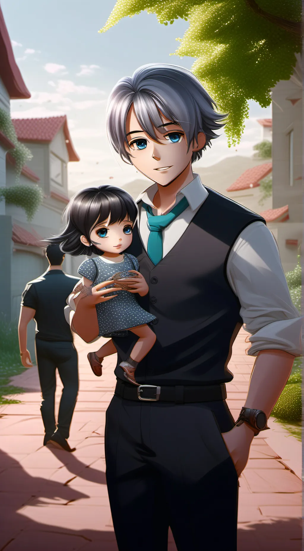 ai character: Lily background