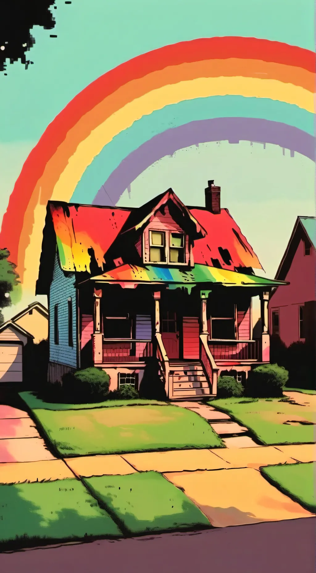 ai character: comment background