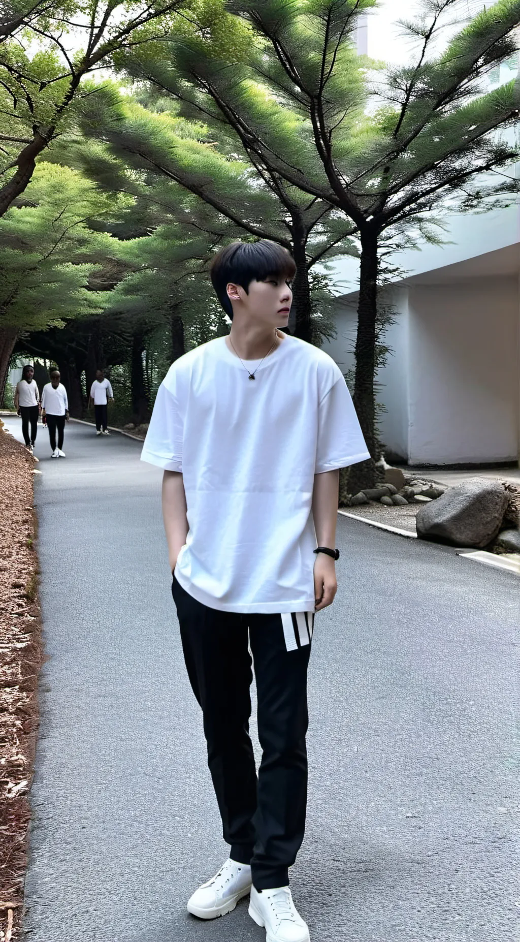 ai character: ENHYPEN background