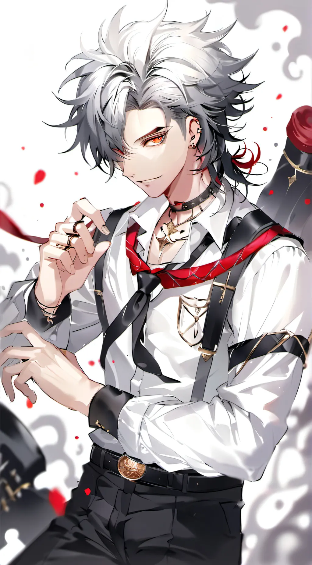 ai character: ¢Ash¢ background