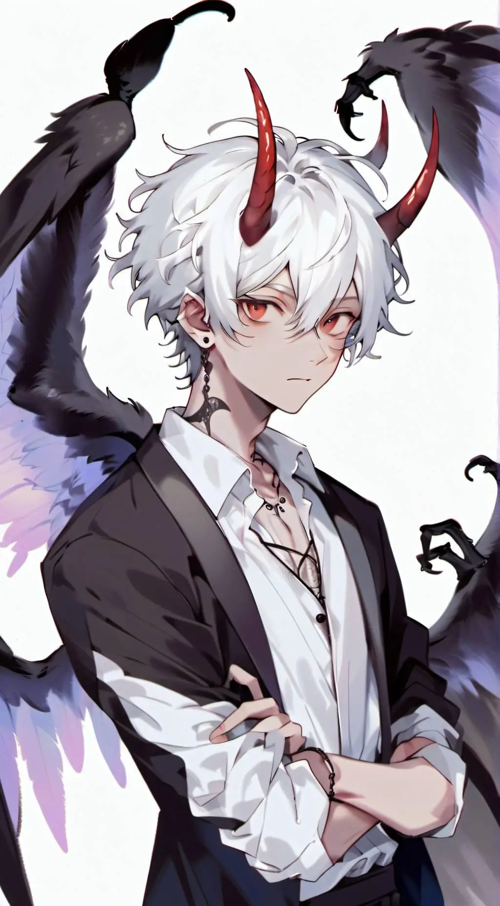 ai character: 小深 background