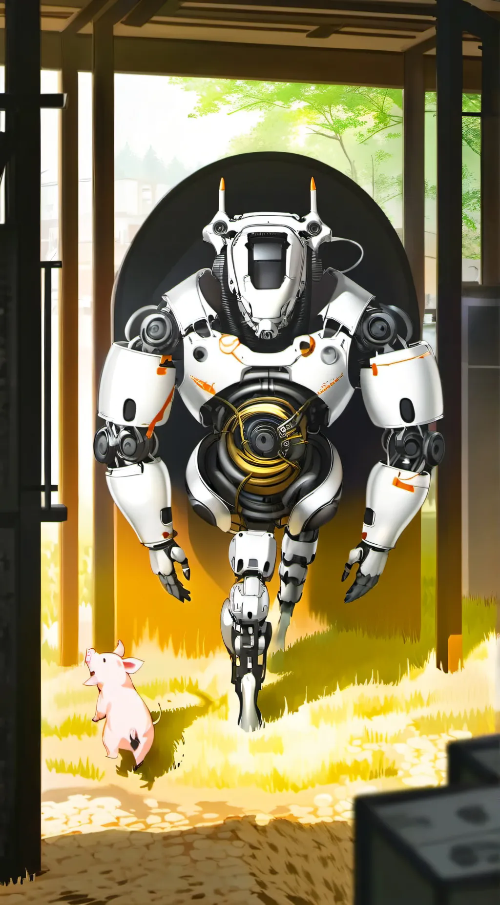 ai character: Killer AI background