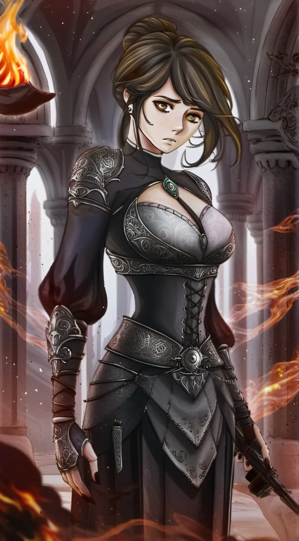 ai character: Rin background