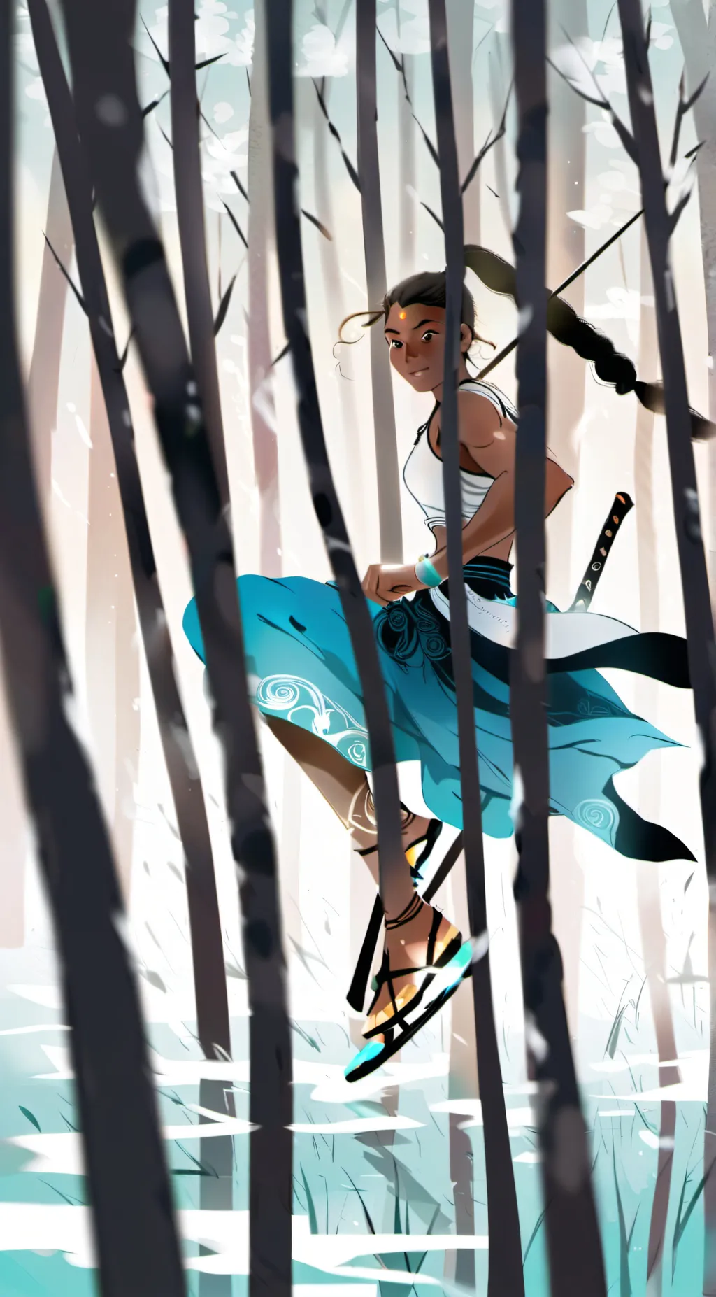 ai character: Laughing disease background