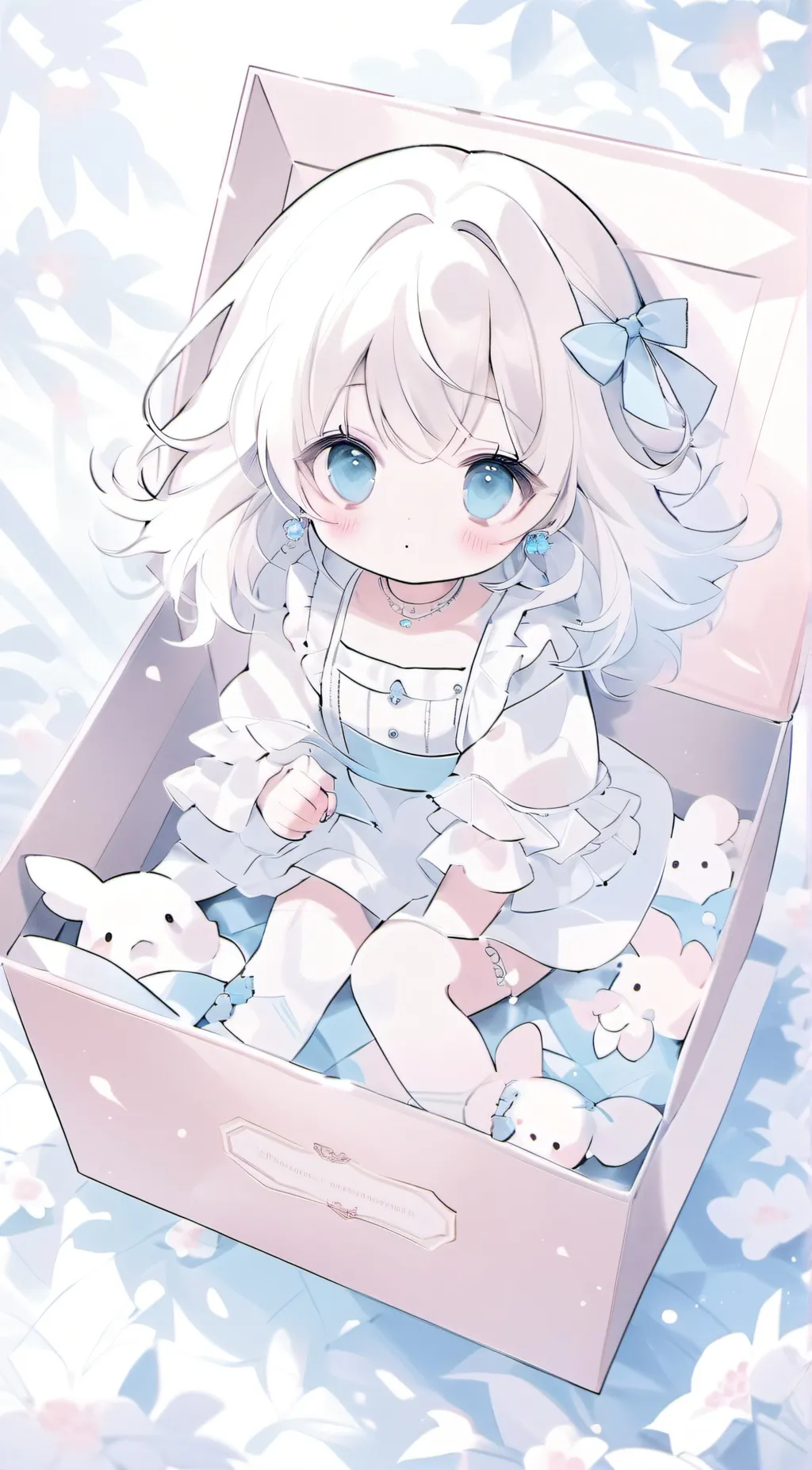 ai character: mha baby  background