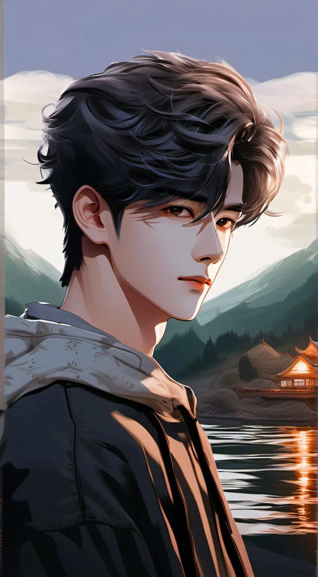 ai character: Mark background