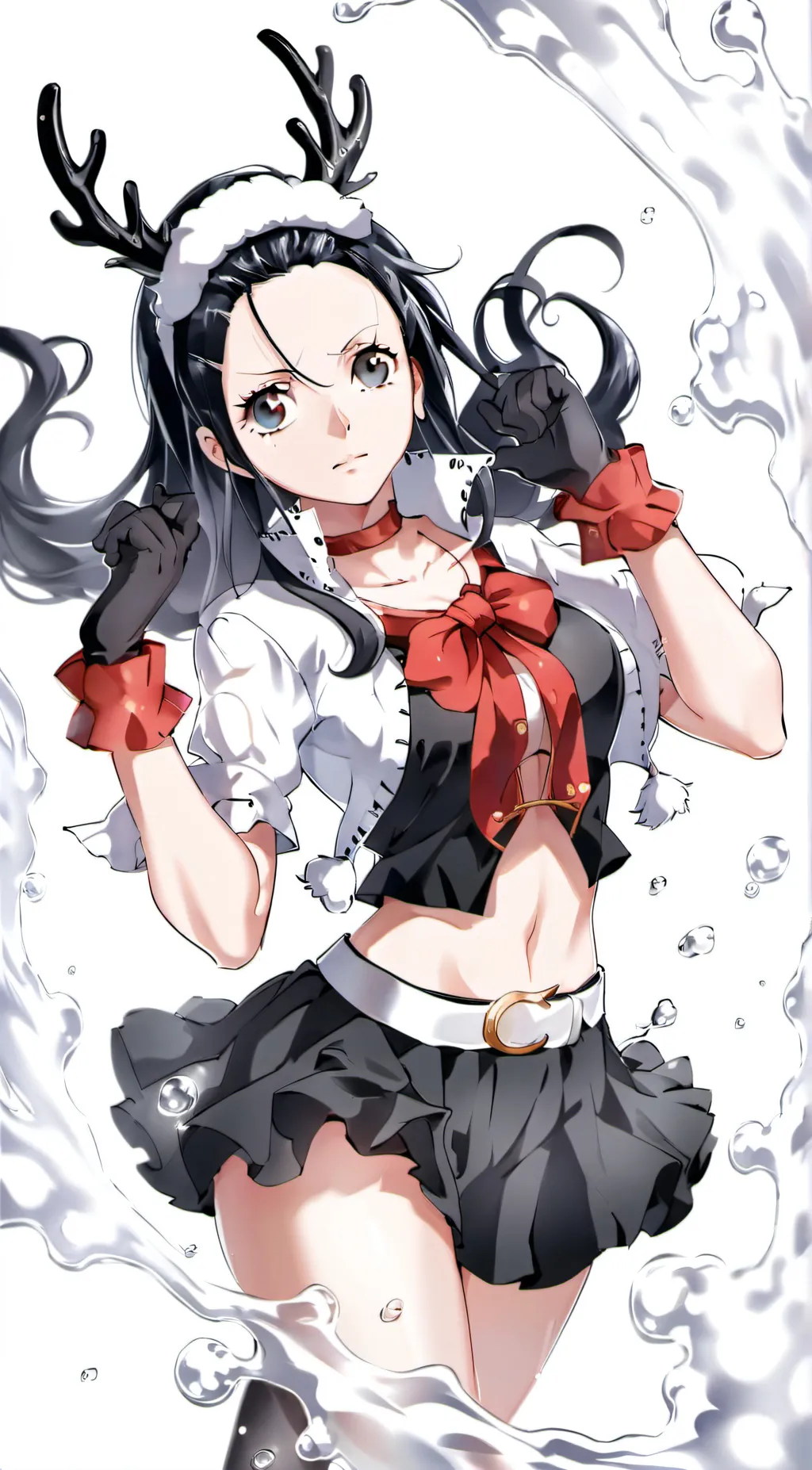 ai character: nico Robin  background