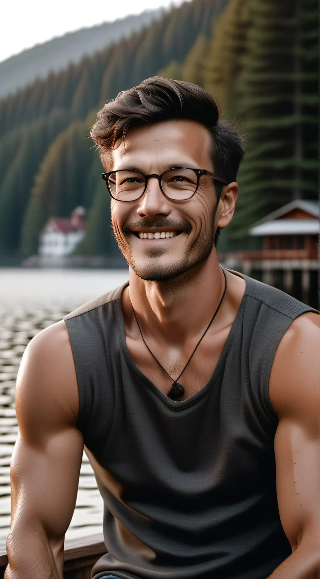 ai character: Wes background