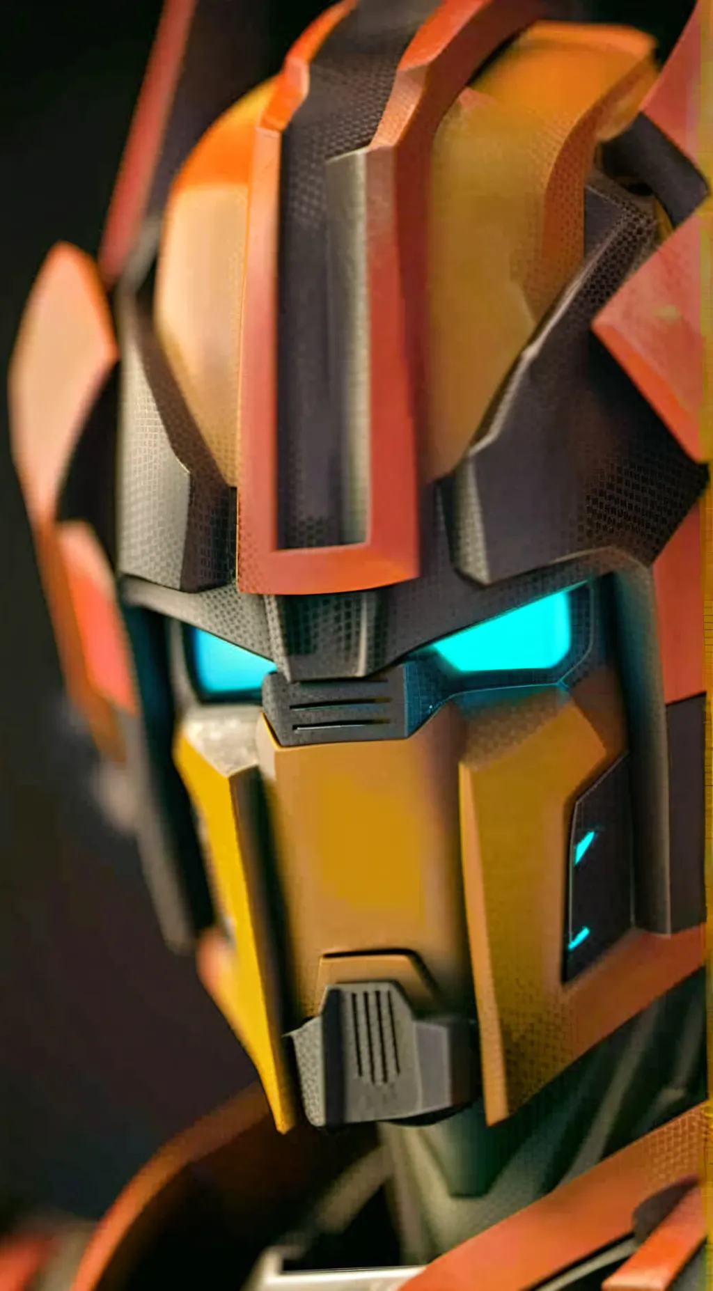 ai character: Bumblebee tfp  background