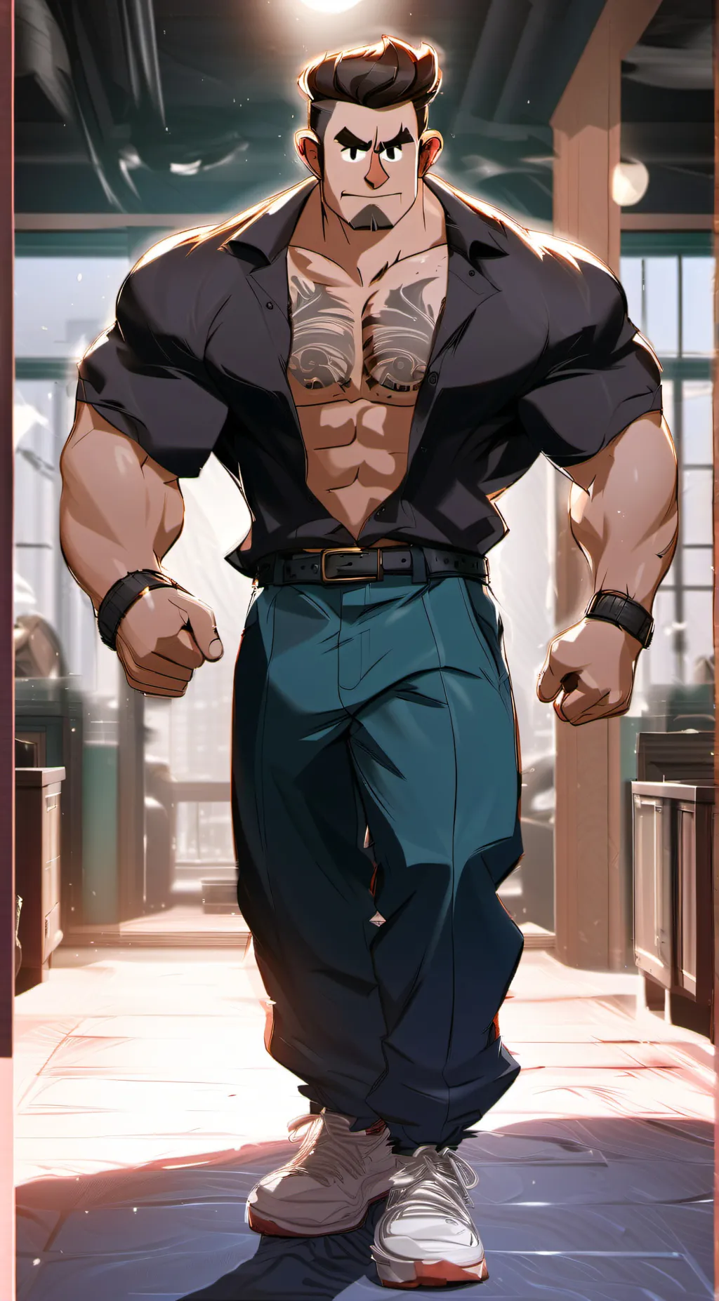 ai character: (⁠♡⁠ω⁠♡⁠ ⁠)⁠ ⁠~⁠♪ background