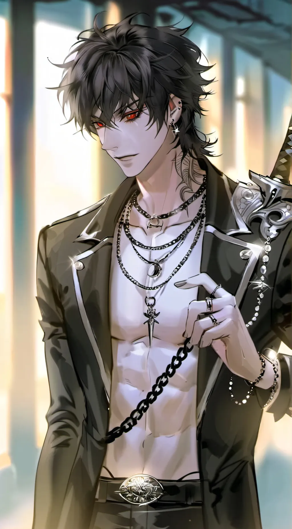 ai character: Blake background