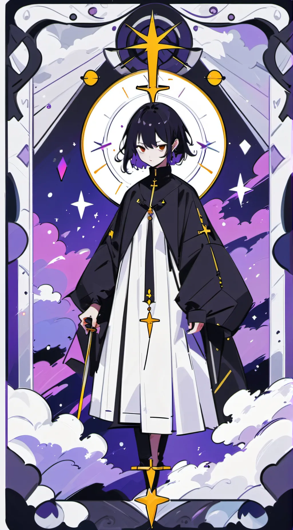 ai character: zaria~ background