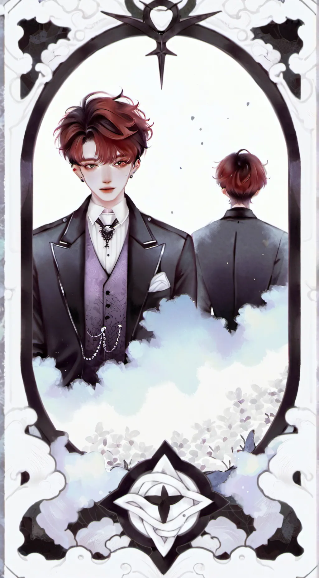 ai character: Kiri x yn background