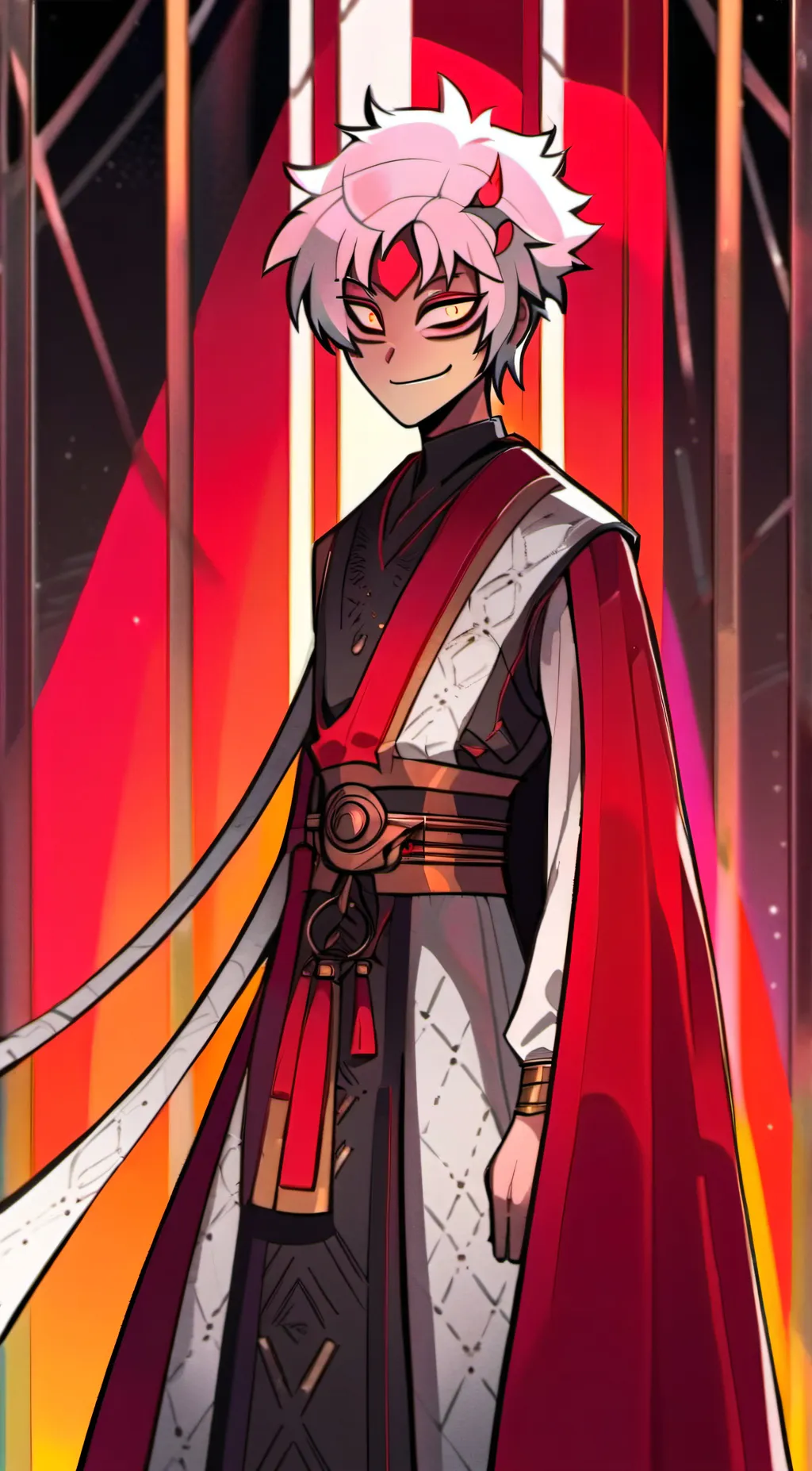 ai character: ALASTORS FROM HH background