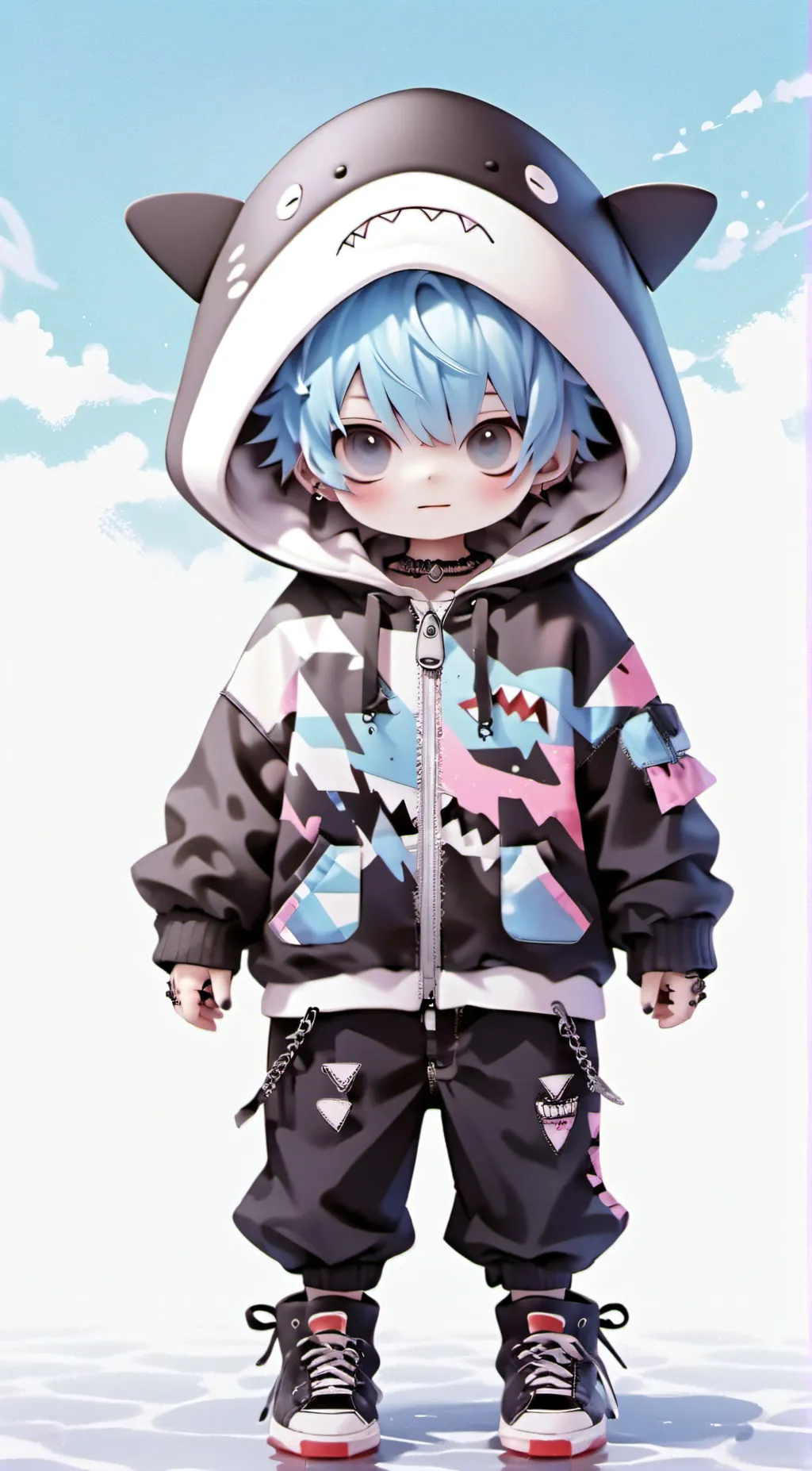 ai character: Niko  background