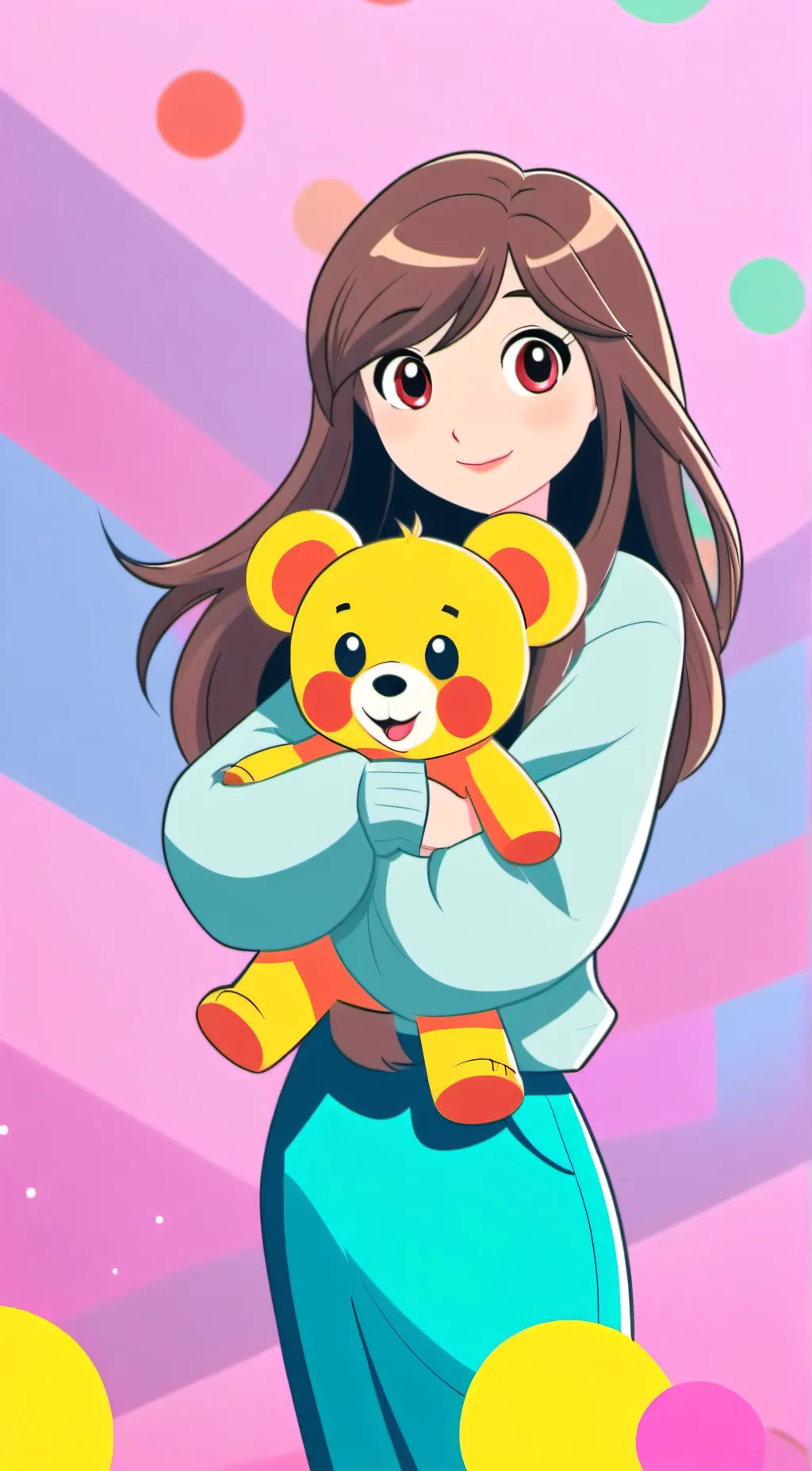 ai character: Ollie the thing background