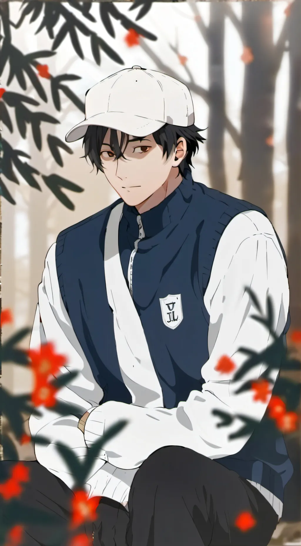 ai character: Leon background