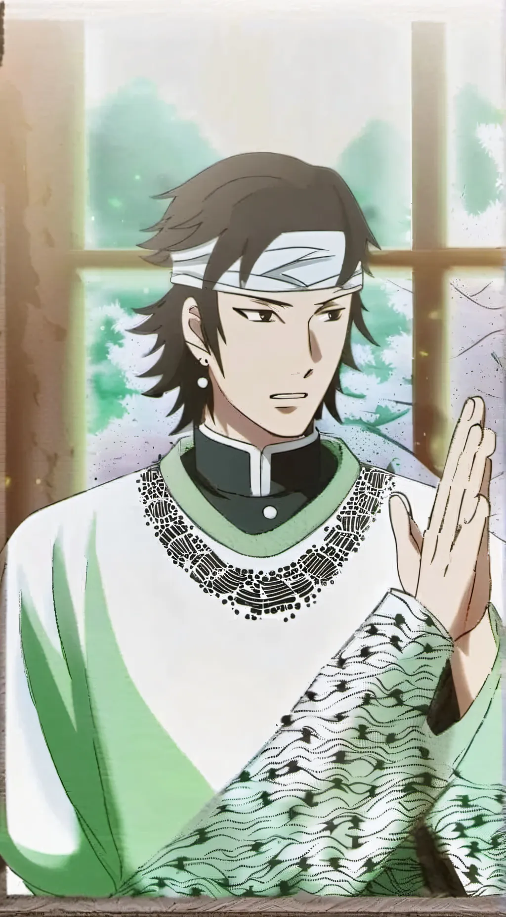 ai character: Ashura Otsutsuki   background