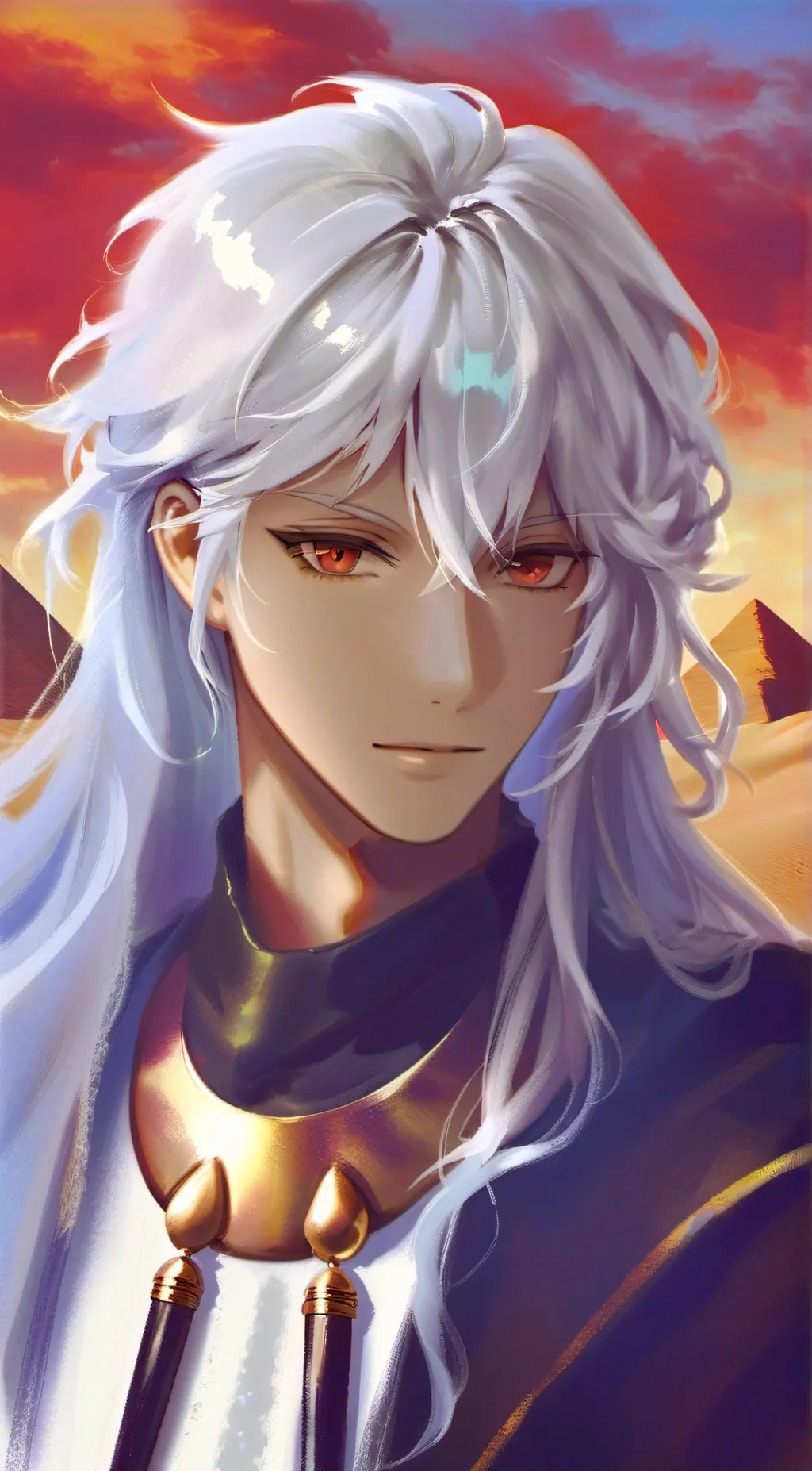 ai character: Cyno  background