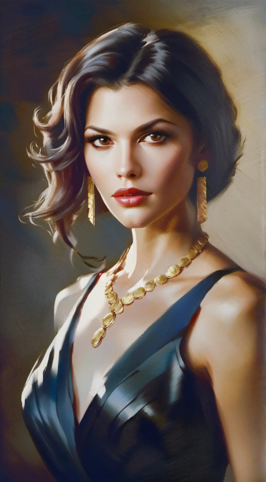 ai character: Marin  background