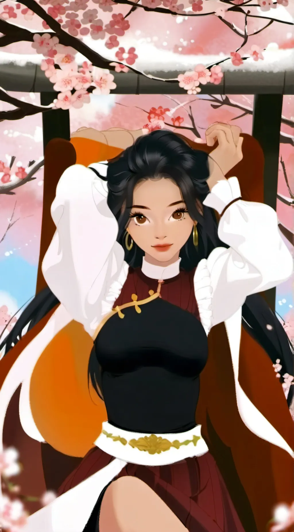 ai character: Kim background