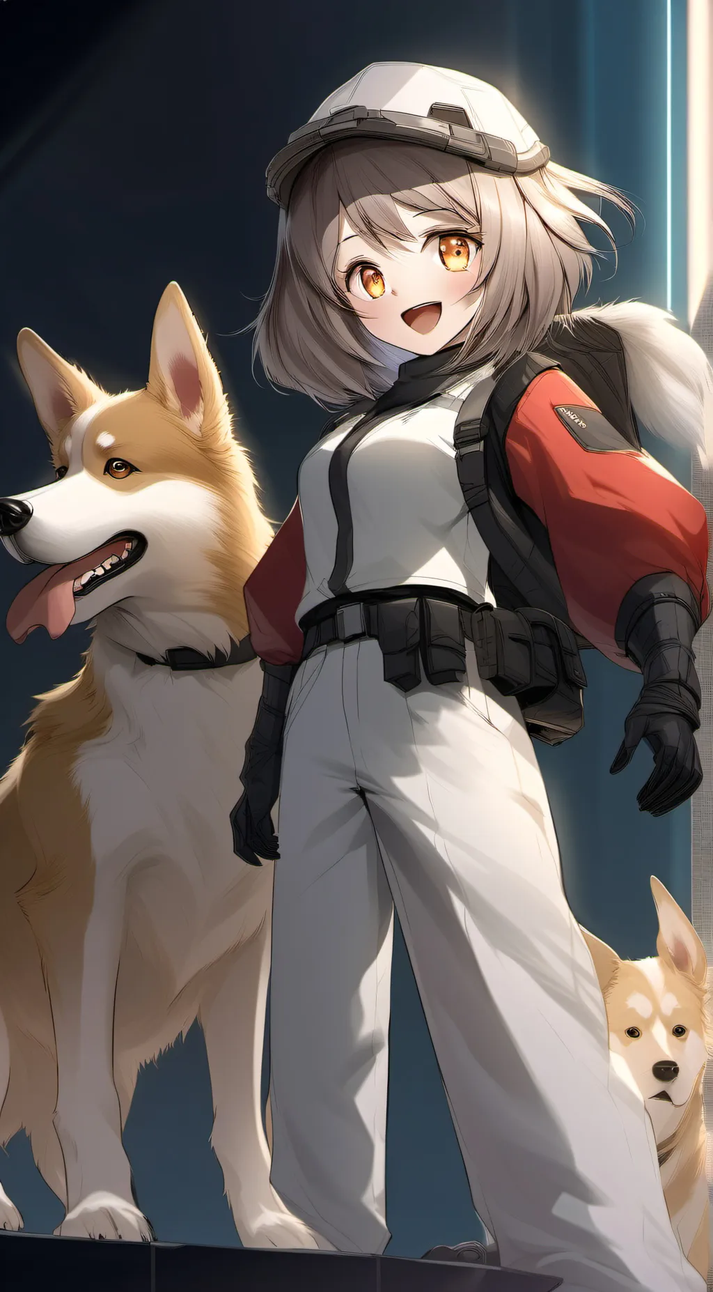 ai character: Biscuit background