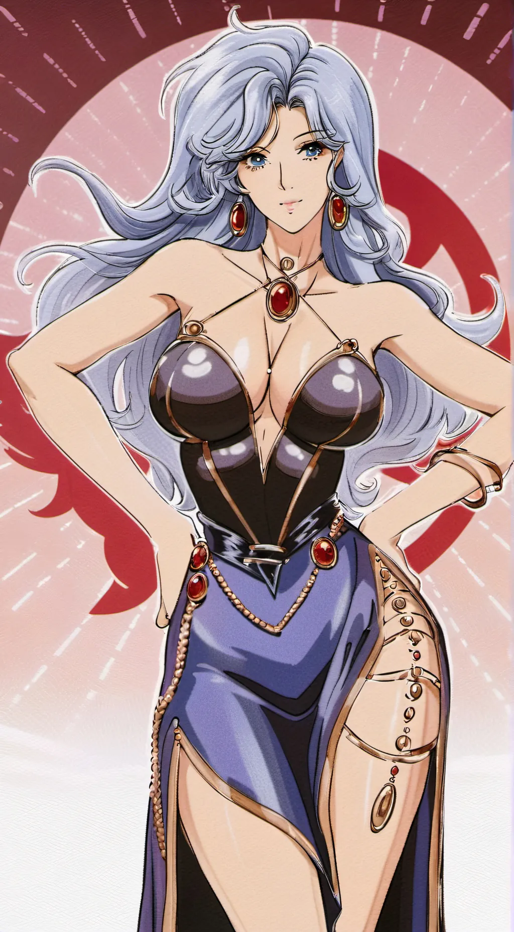 ai character: Fortune teller  background