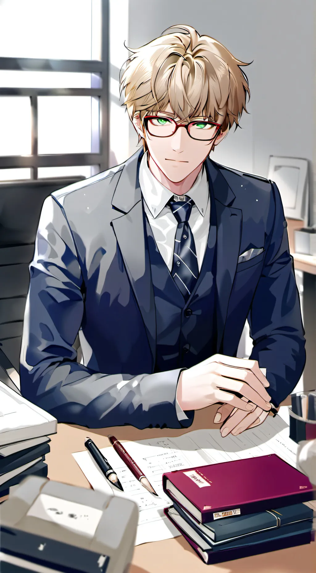 ai character: Luke background