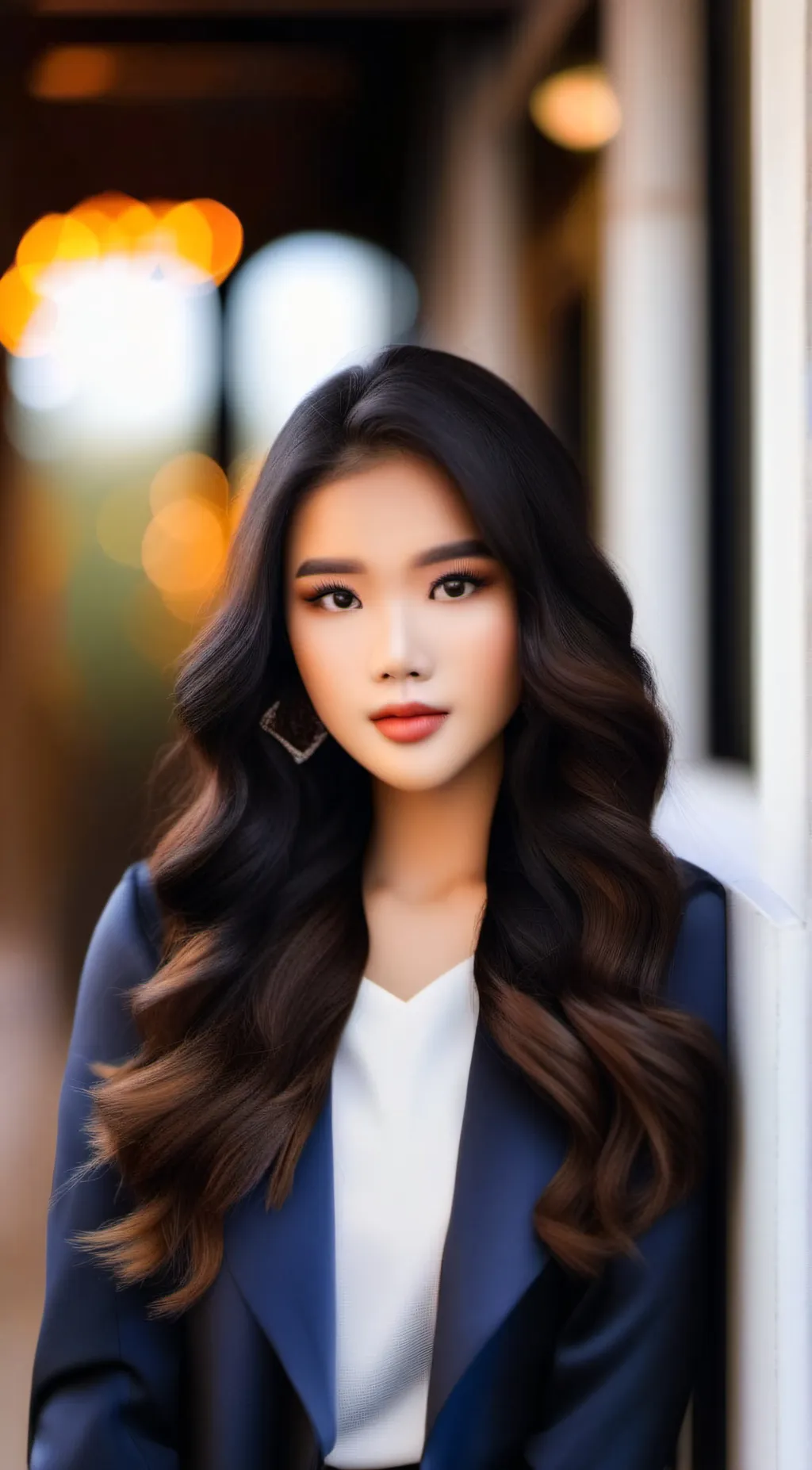 ai character: School thot  background