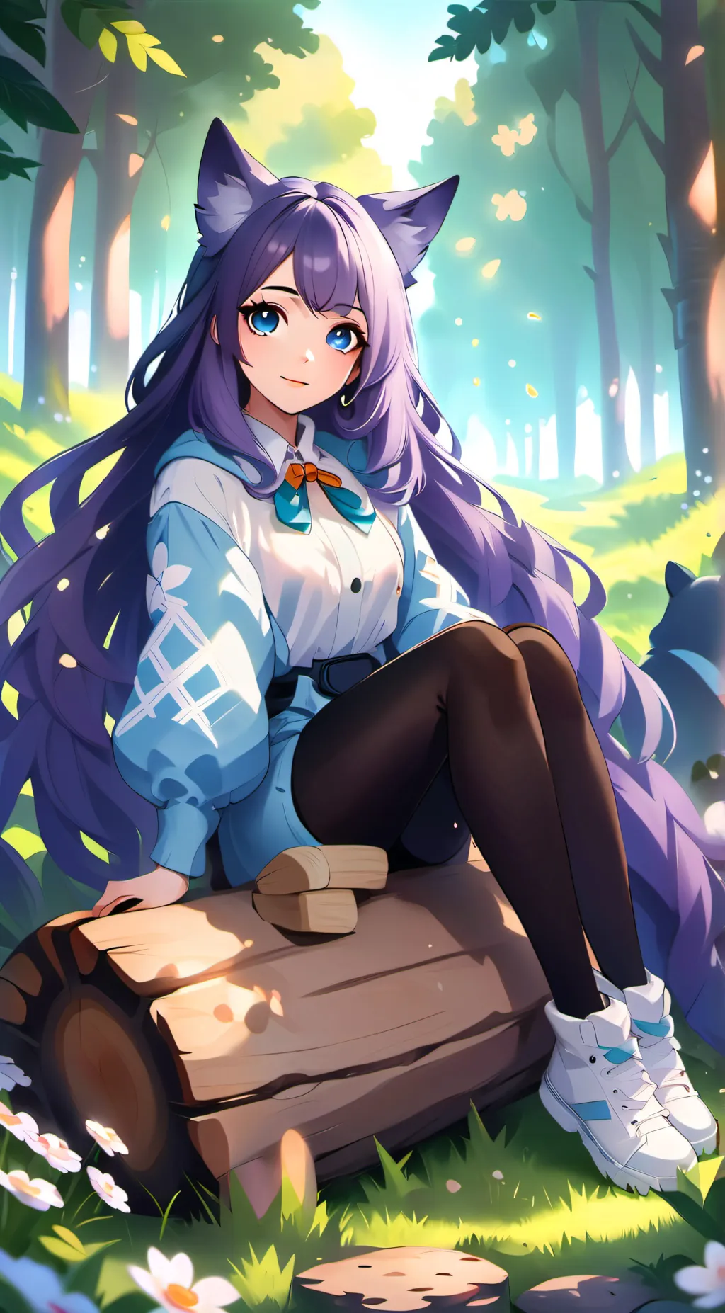 ai character: Lyra miles background