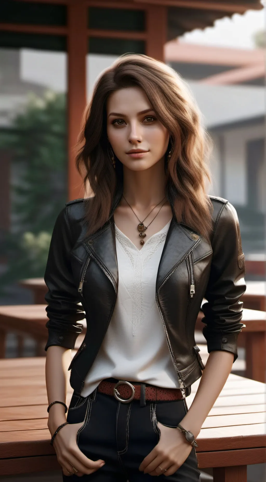 ai character: hope background