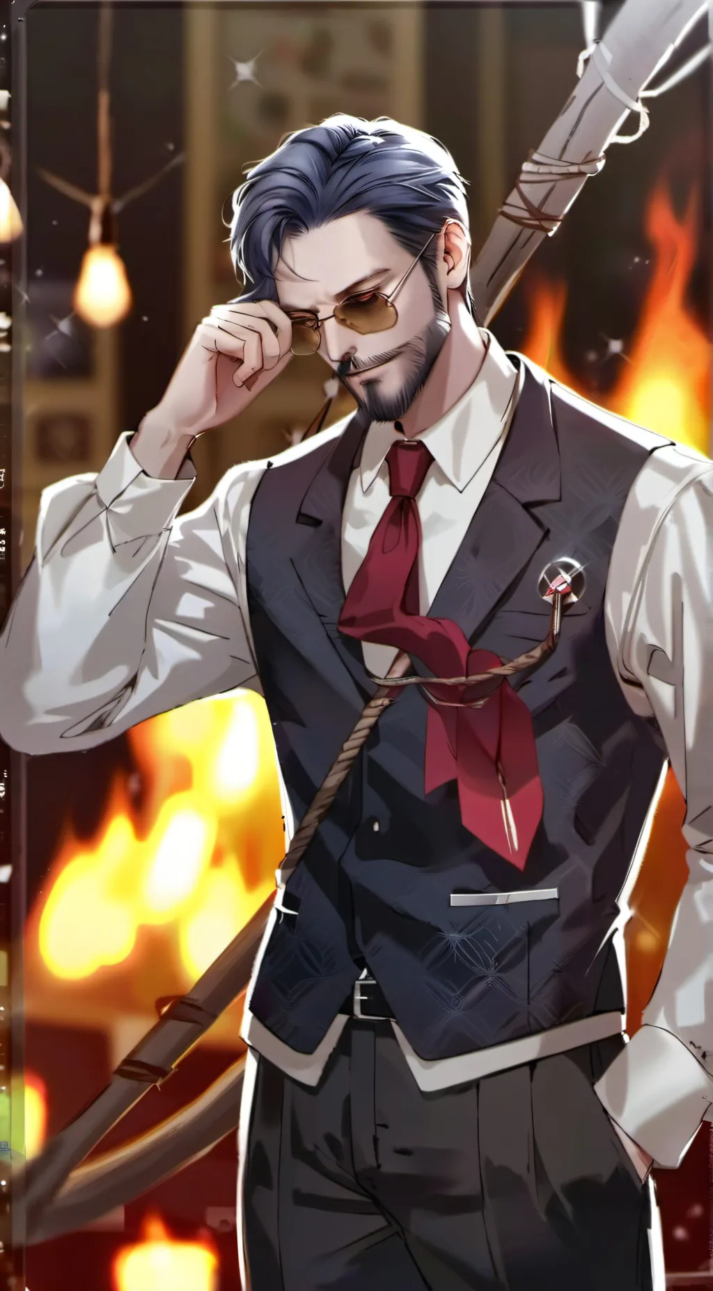 ai character: Alduin  background