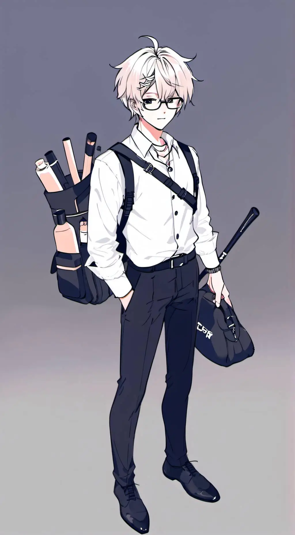 ai character: Leo background