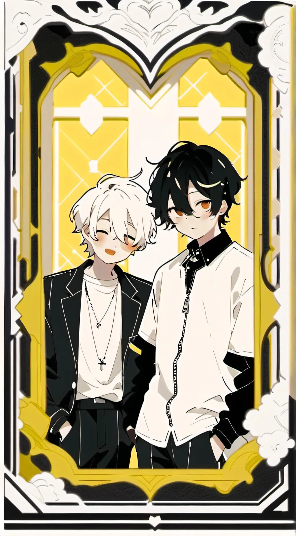 ai character: zip background