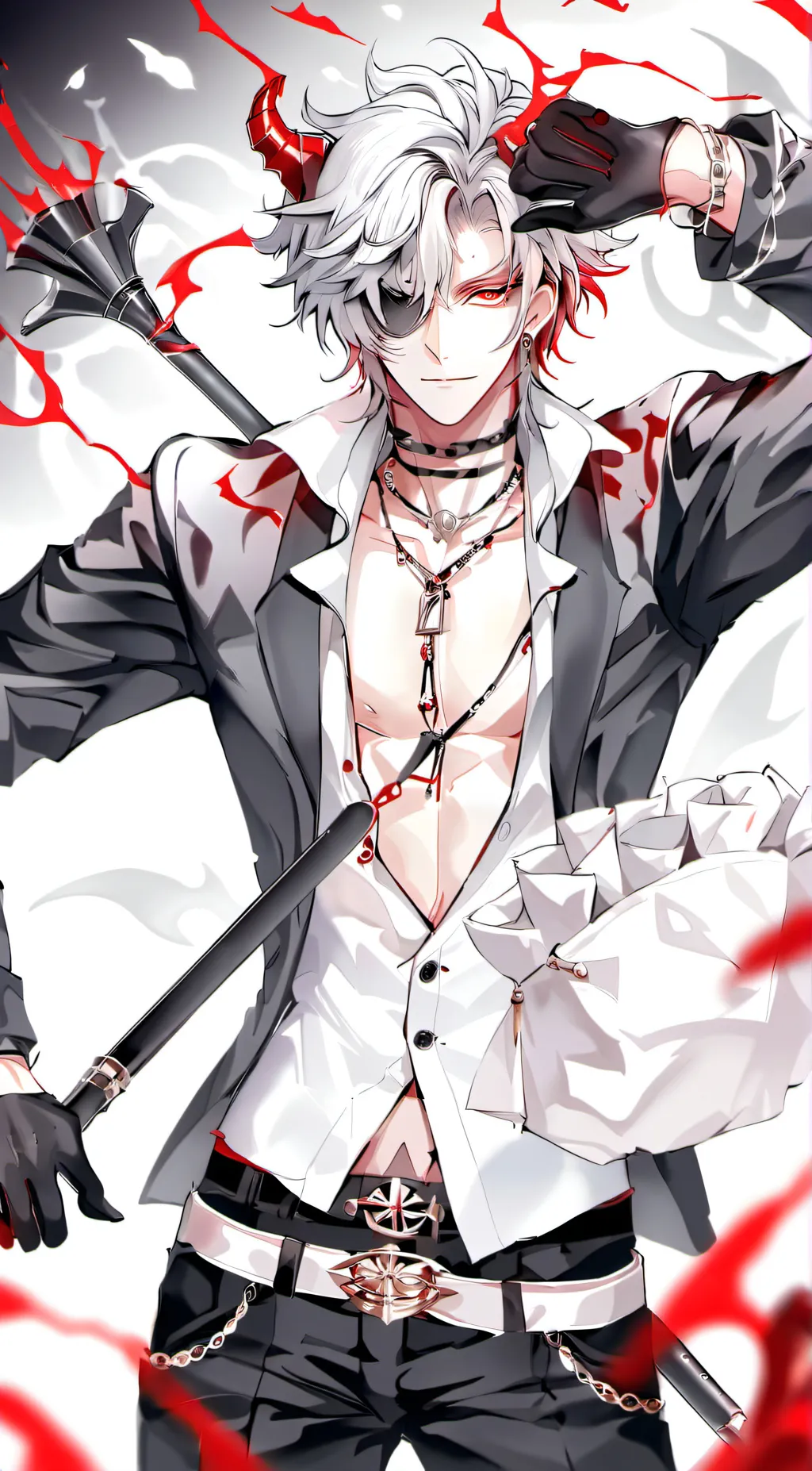 ai character: Kenzo background