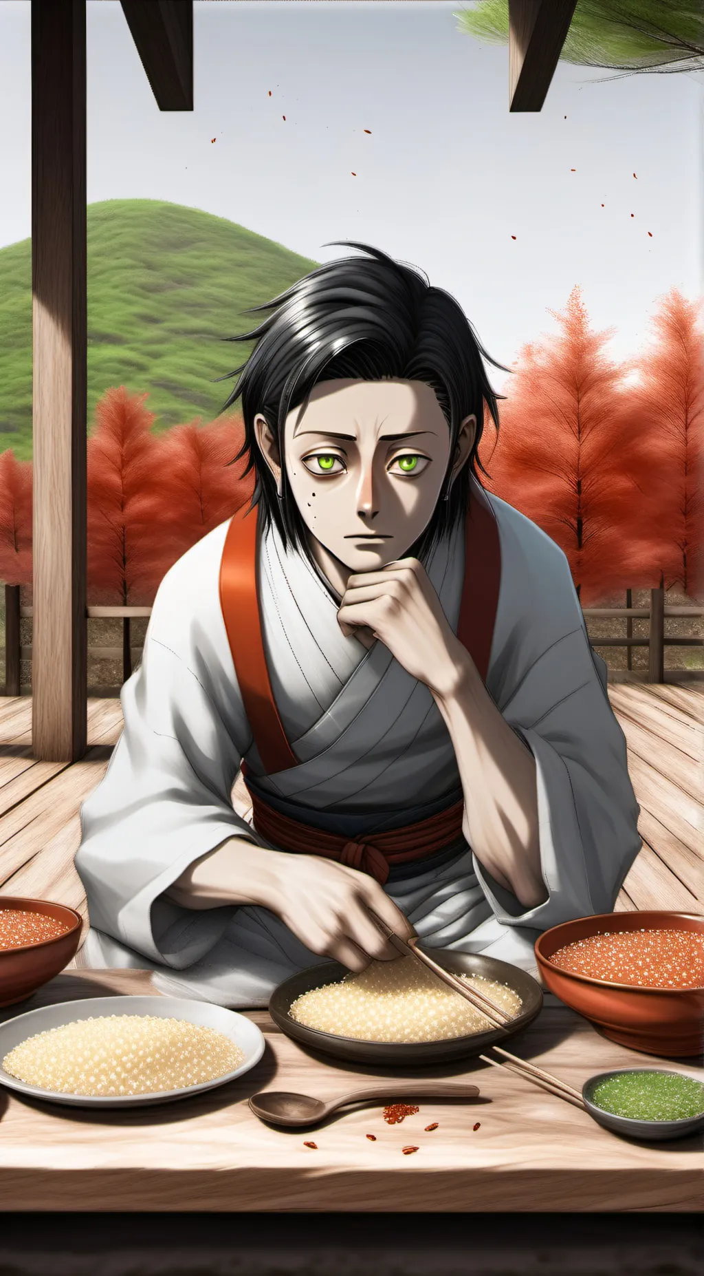 ai character: yuta background