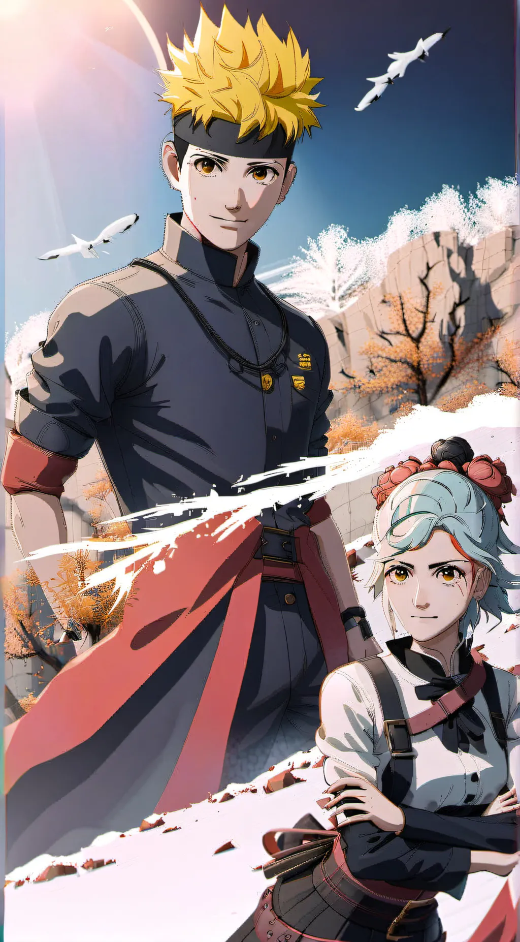 ai character: Team 7 background