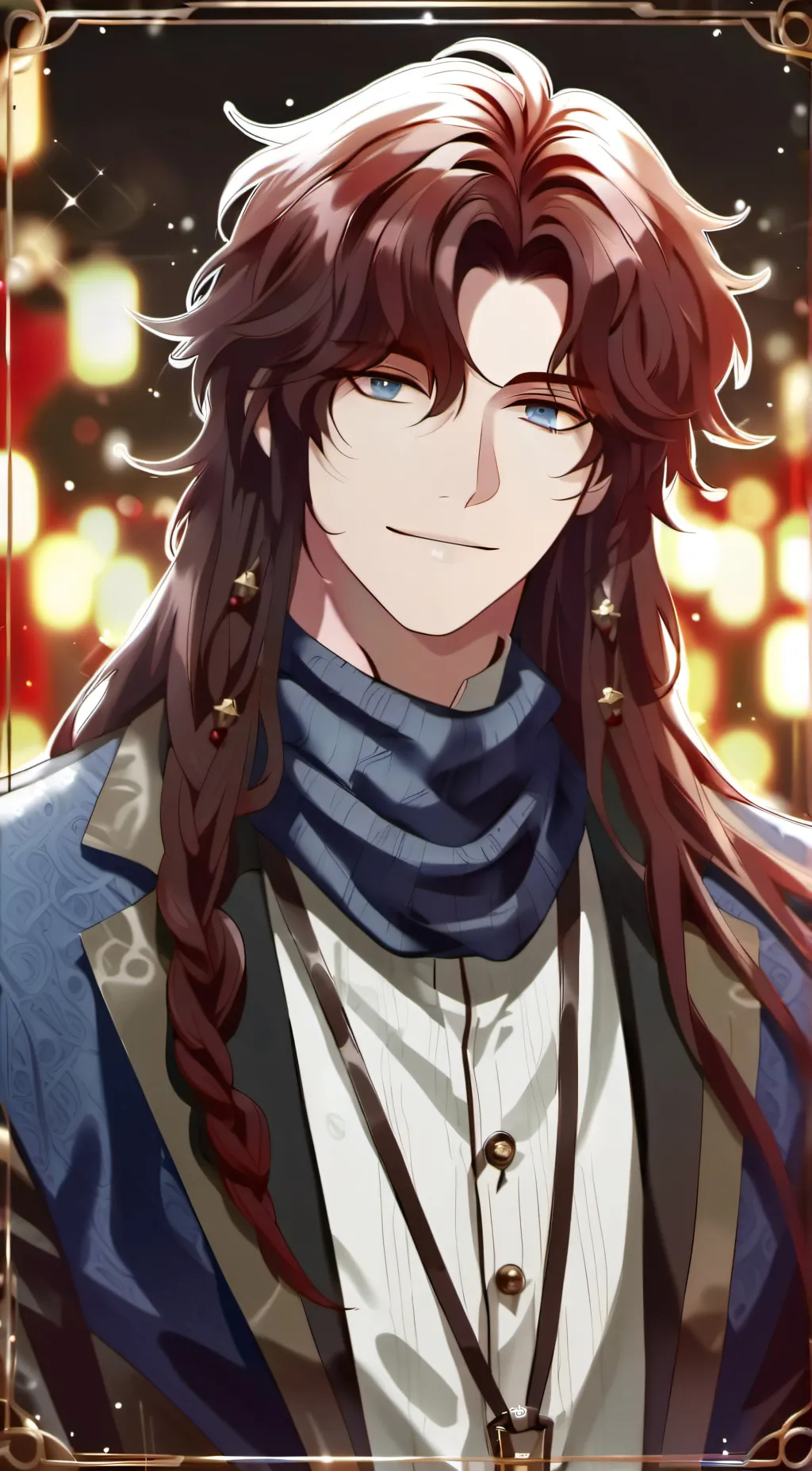 ai character: Andrew Konya  background