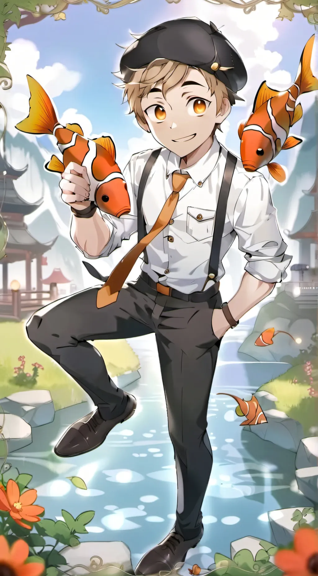 ai character: Sam(kinitoPET) background