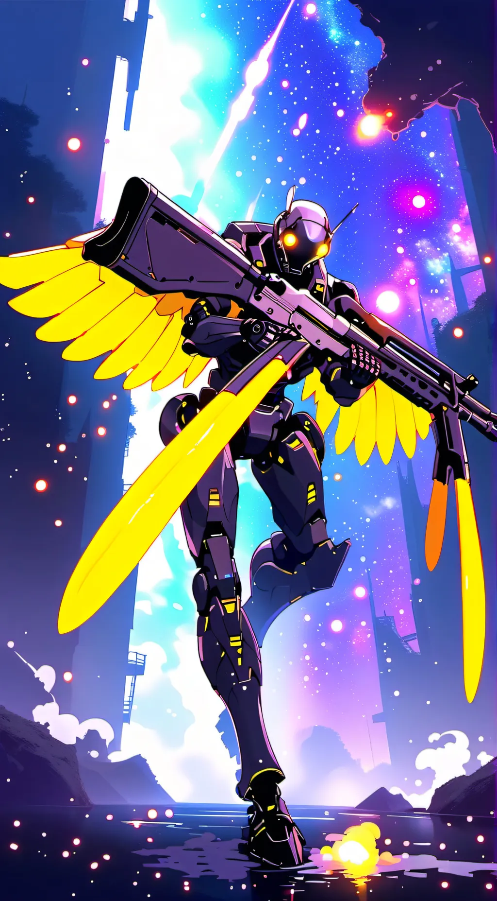 ai character: Murder Drones background