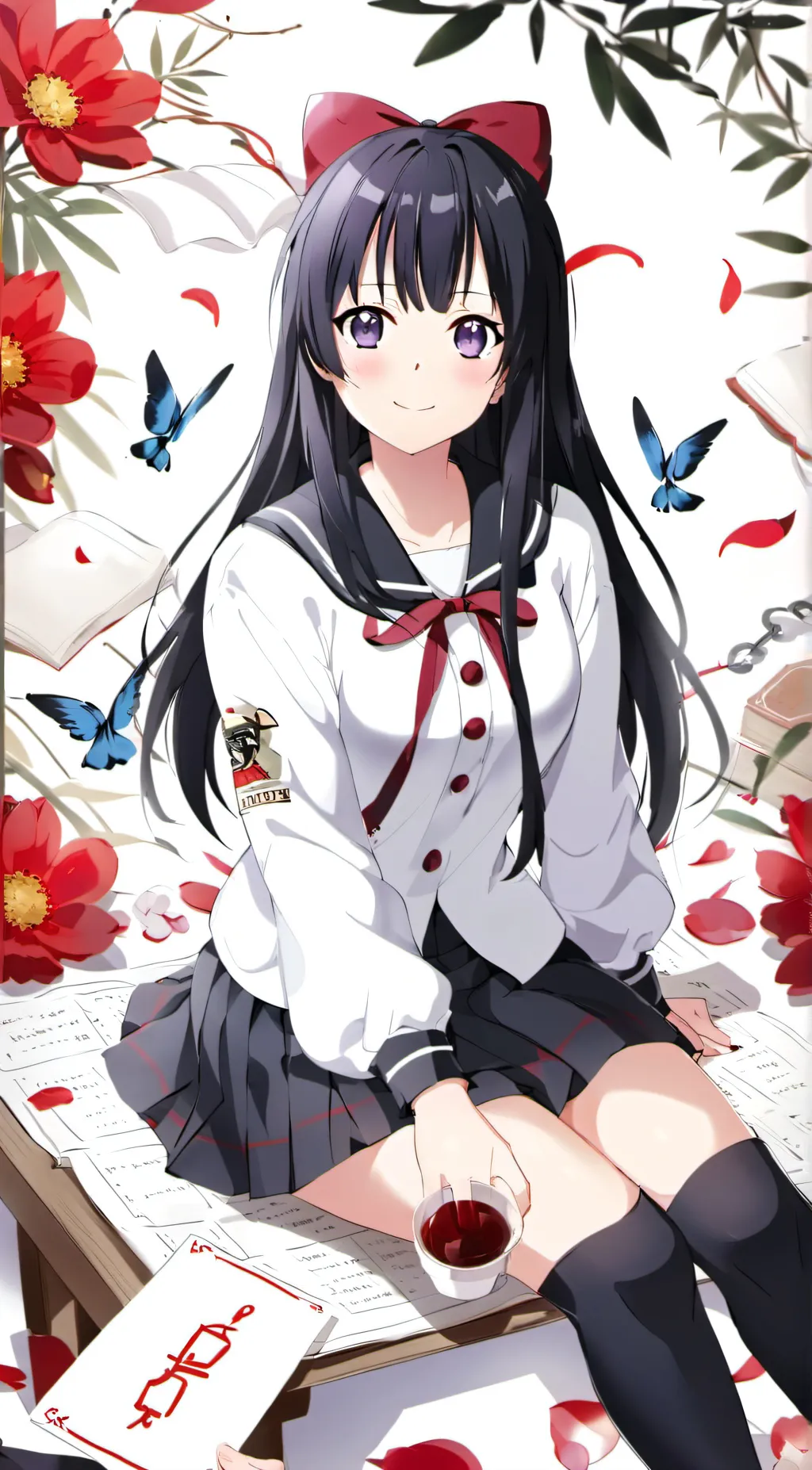 ai character: anna yamada background